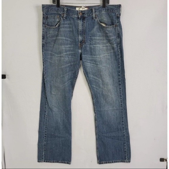 Levi's 527 Jeans Men's 38x32 Blue Boot‎ Cut Denim Western Cowboy Casual A1 - Picture 1 of 11